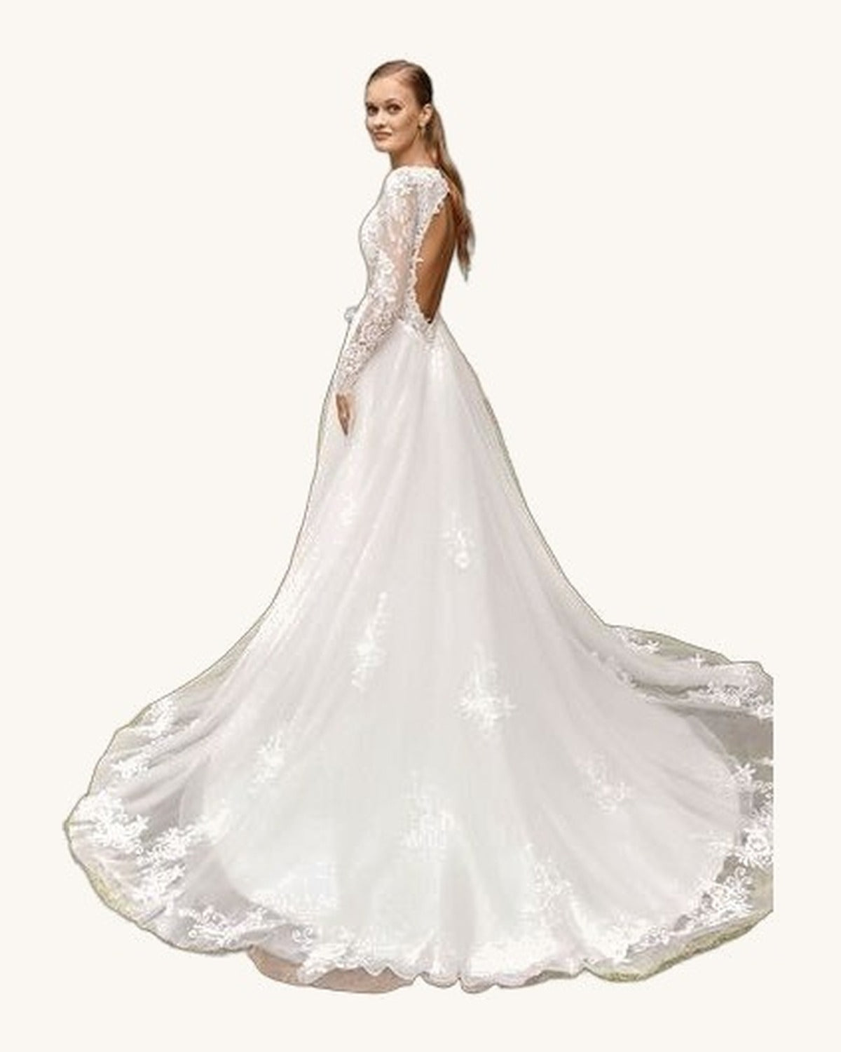 Justin Alexander Helena — Ivory/Nude - Vestido de Novia - Sposa Mia Chihuahua