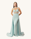 Saborama Dalia — Baby blue - Vestido de Noche - Sposa Mia Chihuahua