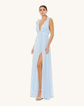 Macduggal Celeste — Azul - Vestido de Noche - Sposa Mia Chihuahua