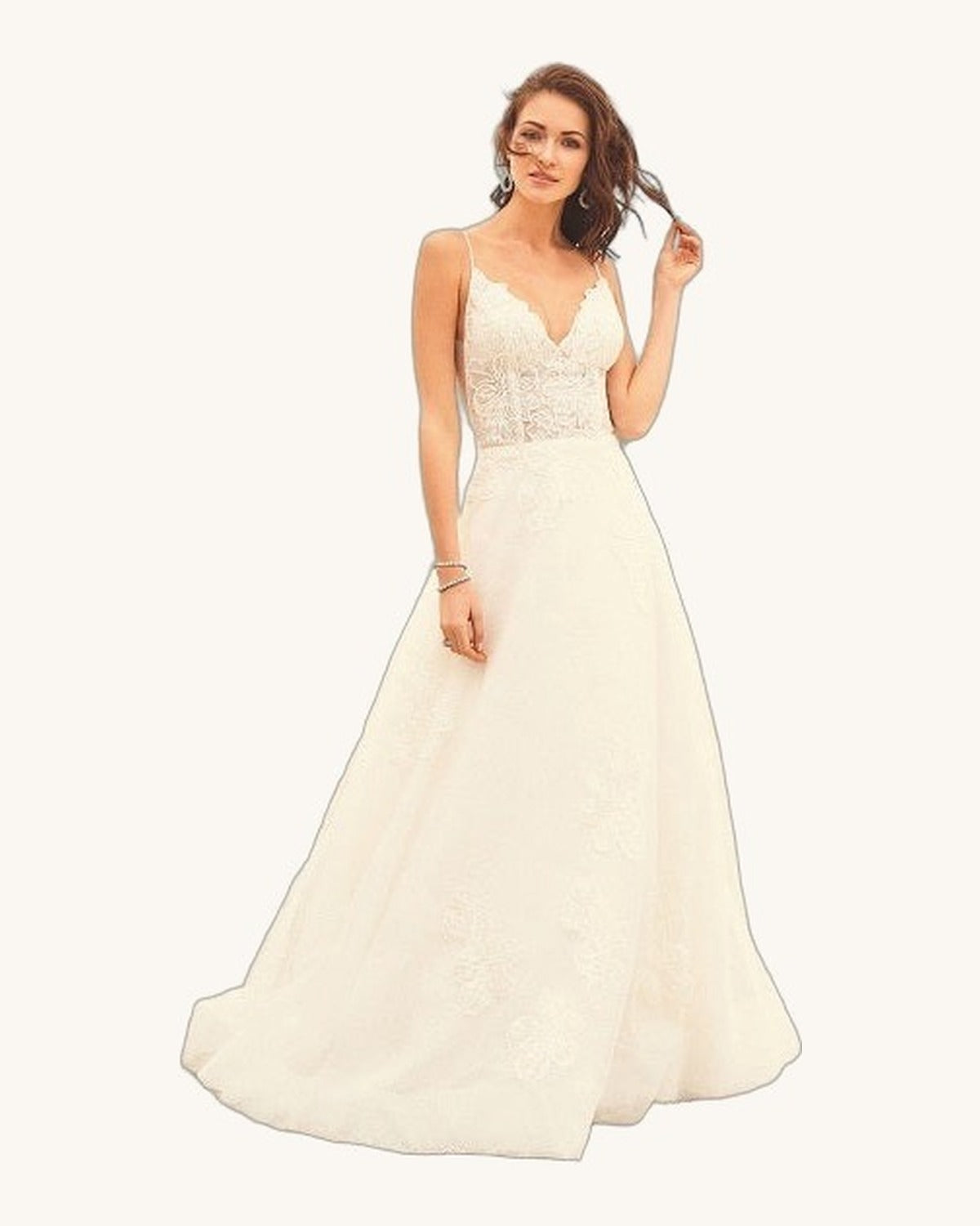 Justin Alexander Vivian — Ivory - Vestido de Novia - Sposa Mia Chihuahua