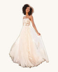 Justin Alexander Valentina — Ivory/Nude - Vestido de Novia - Sposa Mia Chihuahua