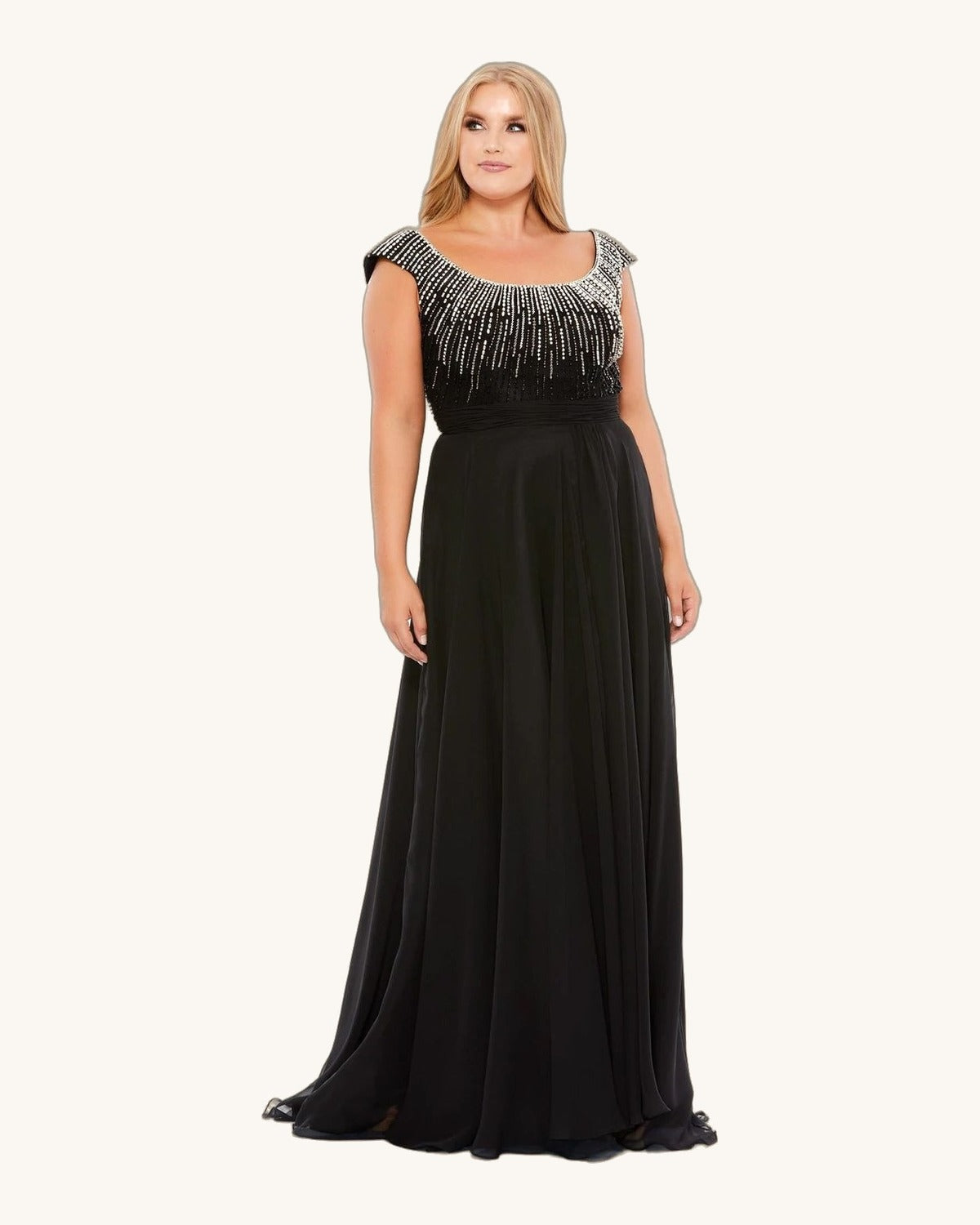 Macduggal Camila — Negro - Vestido de Noche - Sposa Mia Chihuahua