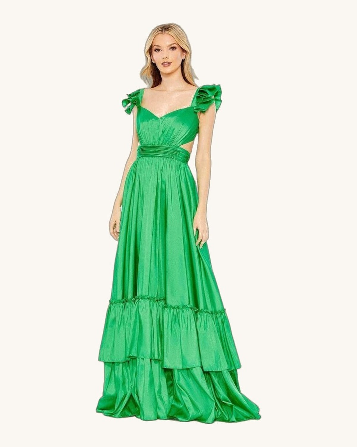 Macduggal Gianna — Verde - Vestido de Noche - Sposa Mia Chihuahua