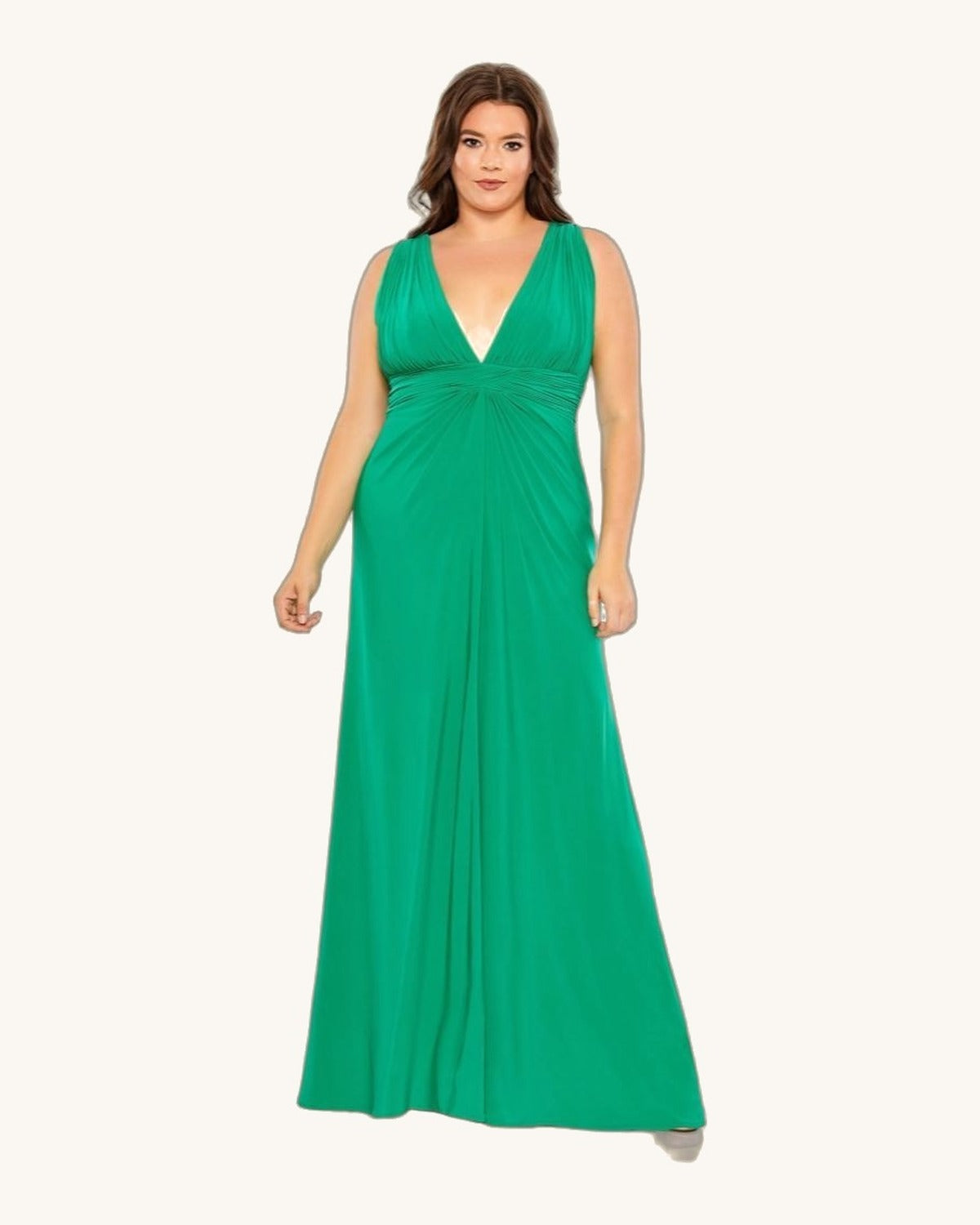 Macduggal Helena — Verde - Vestido de Noche - Sposa Mia Chihuahua