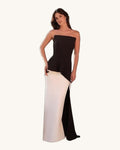Alfabeta Aurora — Negro/Blanco - Vestido de Noche - Sposa Mia Chihuahua