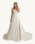 Justin Alexander Yara — Ivory/Nude - Vestido de Novia - Sposa Mia Chihuahua