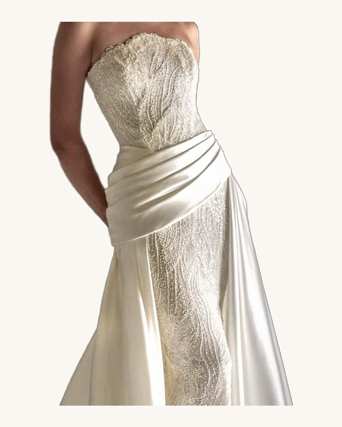 Pronovias Privee Estela — Ivory - Vestido de Novia - Sposa Mia Chihuahua