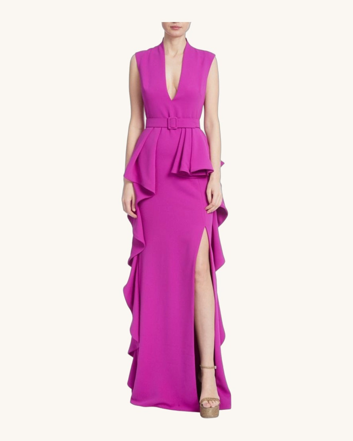 Badgley Mischka Dalia — Morado - Vestido de Noche - Sposa Mia Chihuahua