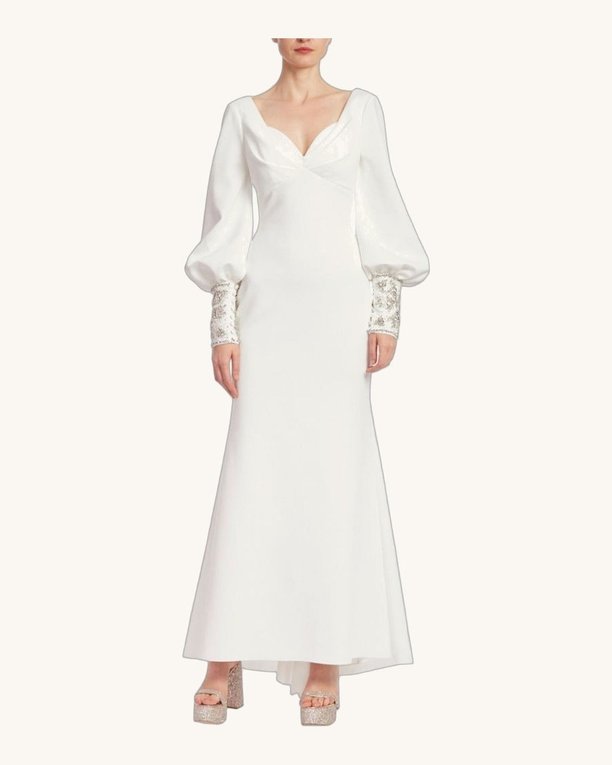 Badgley Mischka Aurora — Dark emerald - Vestido de Noche - Sposa Mia Chihuahua