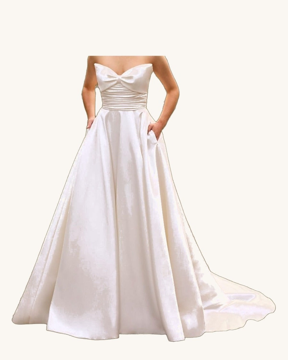 Justin Alexander Josefina — Ivory - Vestido de Novia - Sposa Mia Chihuahua