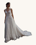 Justin Alexander Francesca — Ivory/Nude - Vestido de Novia - Sposa Mia Chihuahua