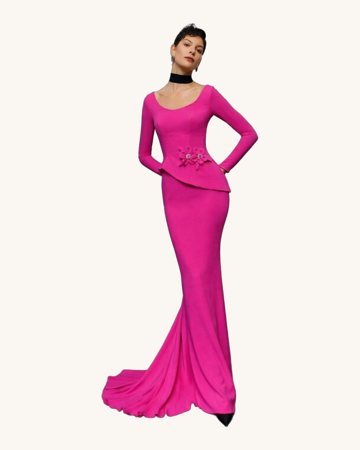 Pronovias Party Dalia — Fuchsia - Vestido de Noche - Sposa Mia Chihuahua