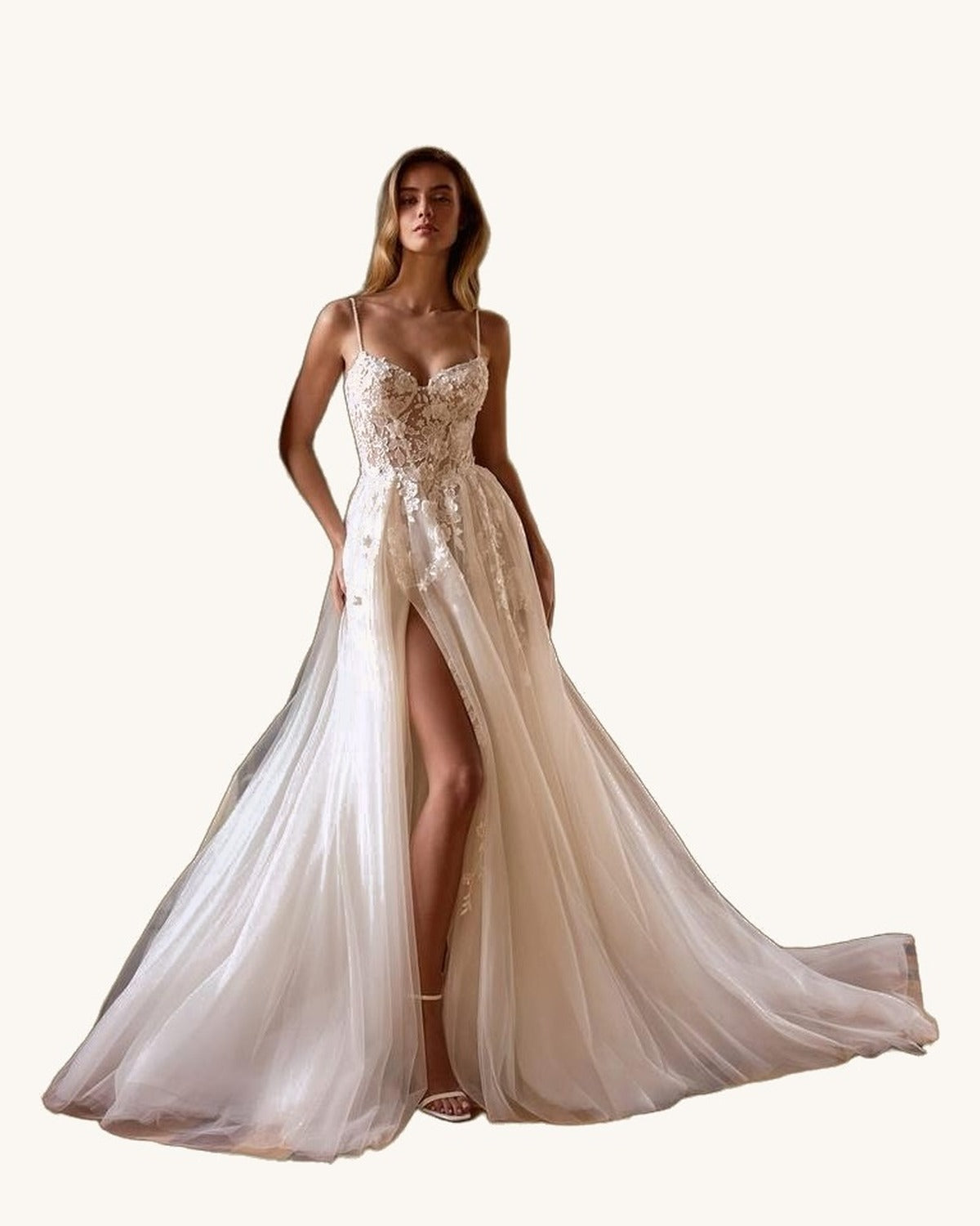 Alberto Palatchi Paulina — Ivory - Vestido de Novia - Sposa Mia Chihuahua
