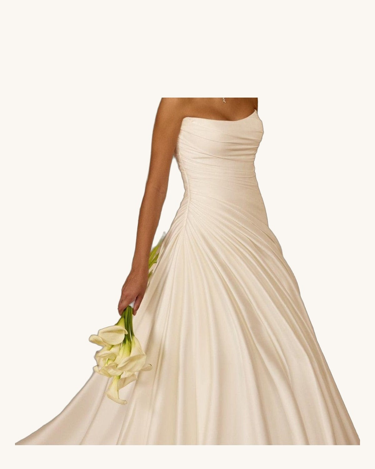 Justin Alexander Ariel — Ivory - Vestido de Novia - Sposa Mia Chihuahua