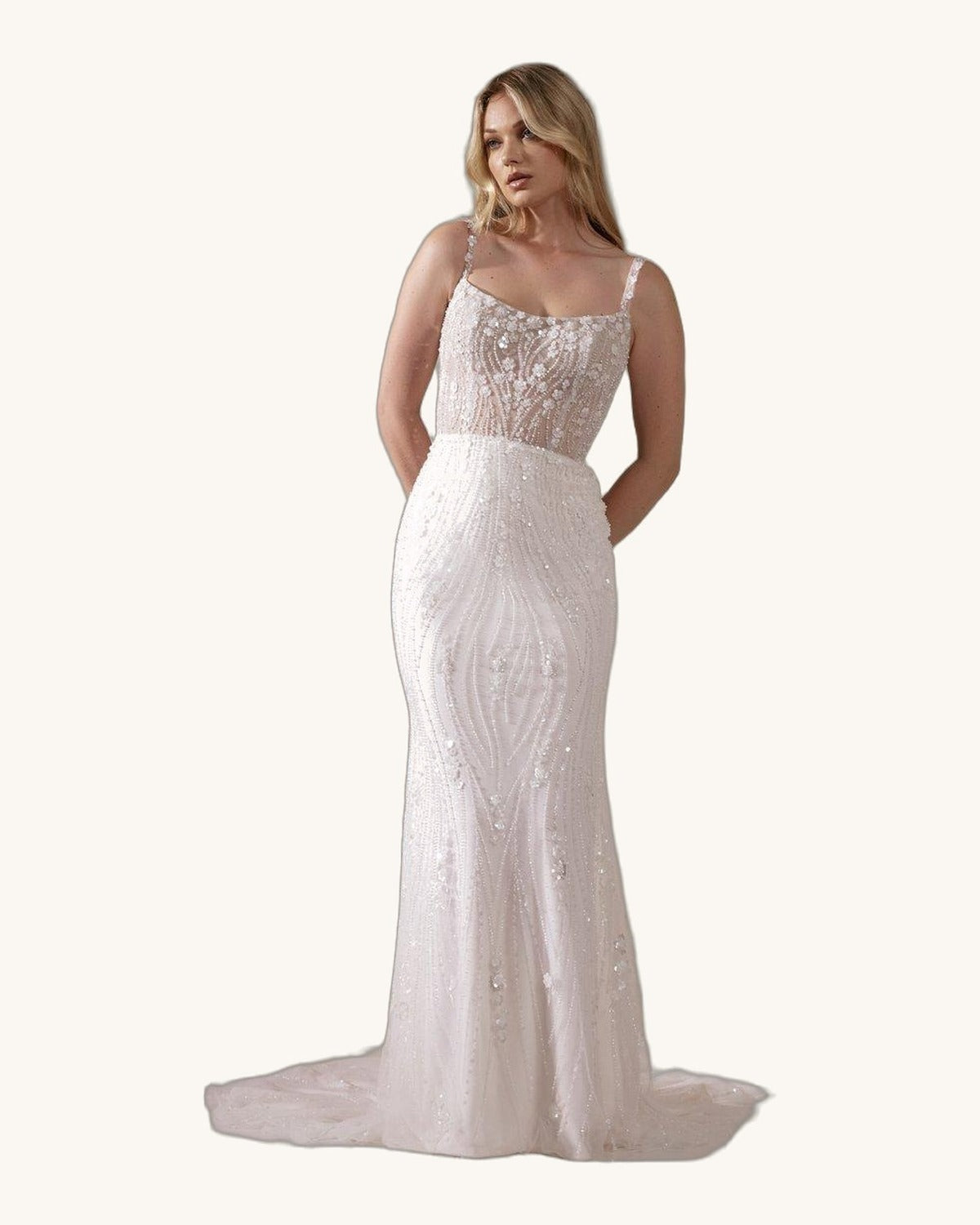 Justin Alexander Jade — Ivory - Vestido de Novia - Sposa Mia Chihuahua