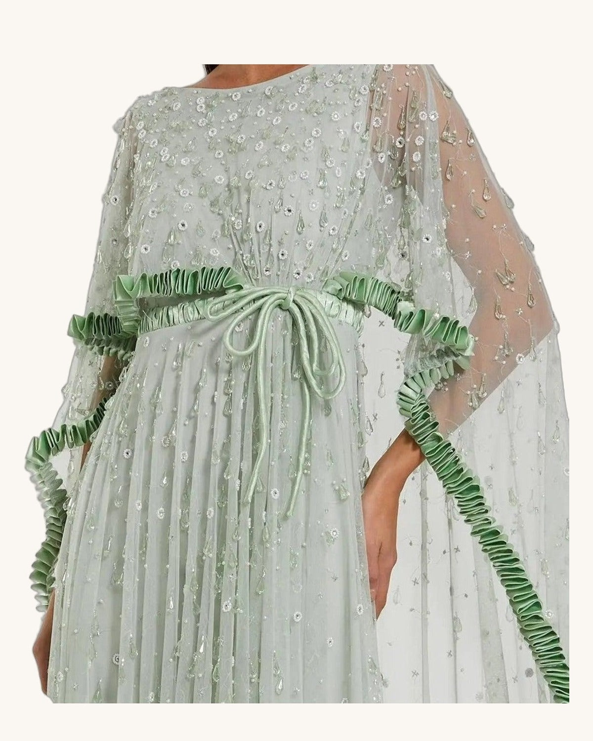 Macduggal Aurora — Sage - Vestido de Noche - Sposa Mia Chihuahua