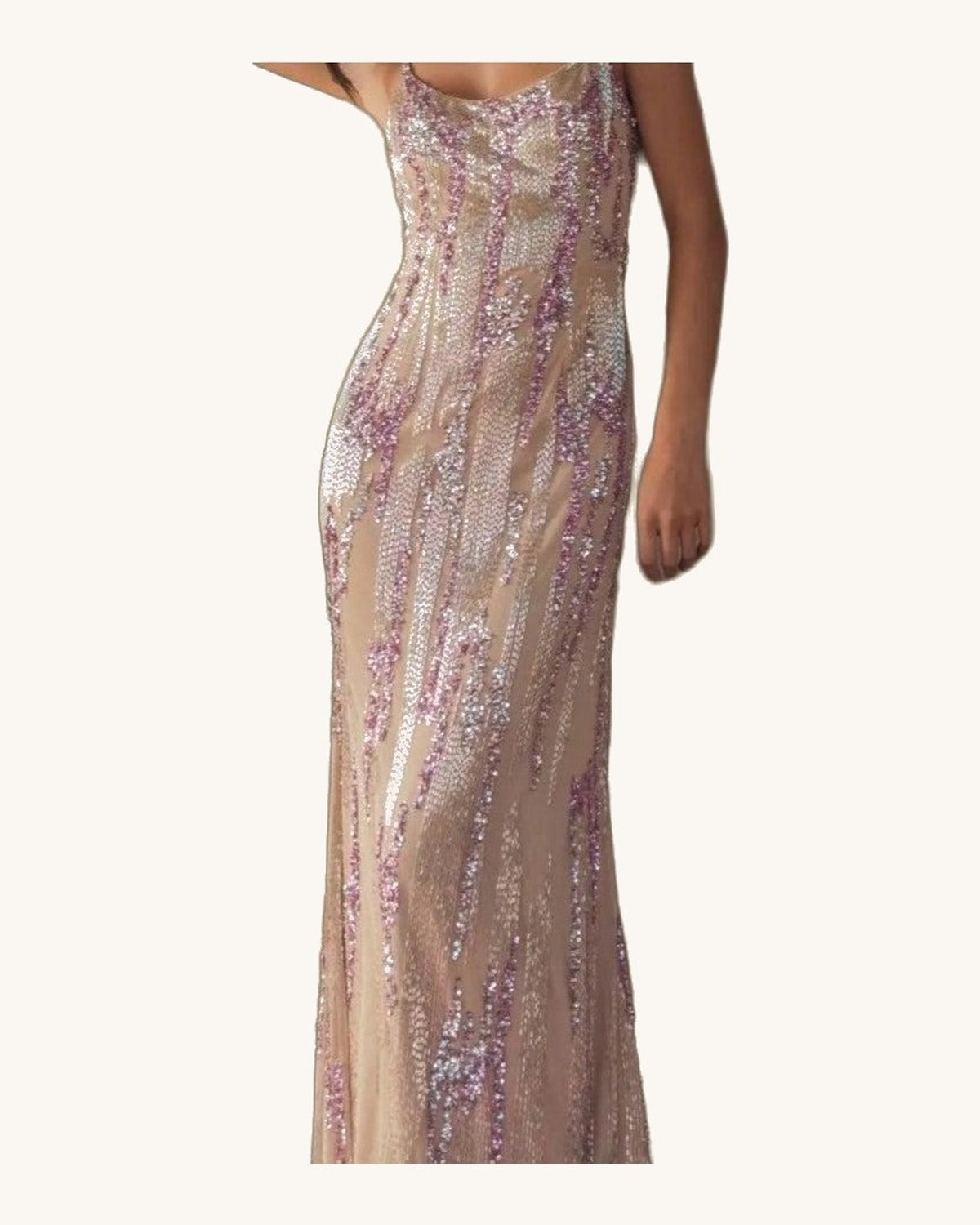 Macduggal Celeste — Nude - Vestido de Noche - Sposa Mia Chihuahua