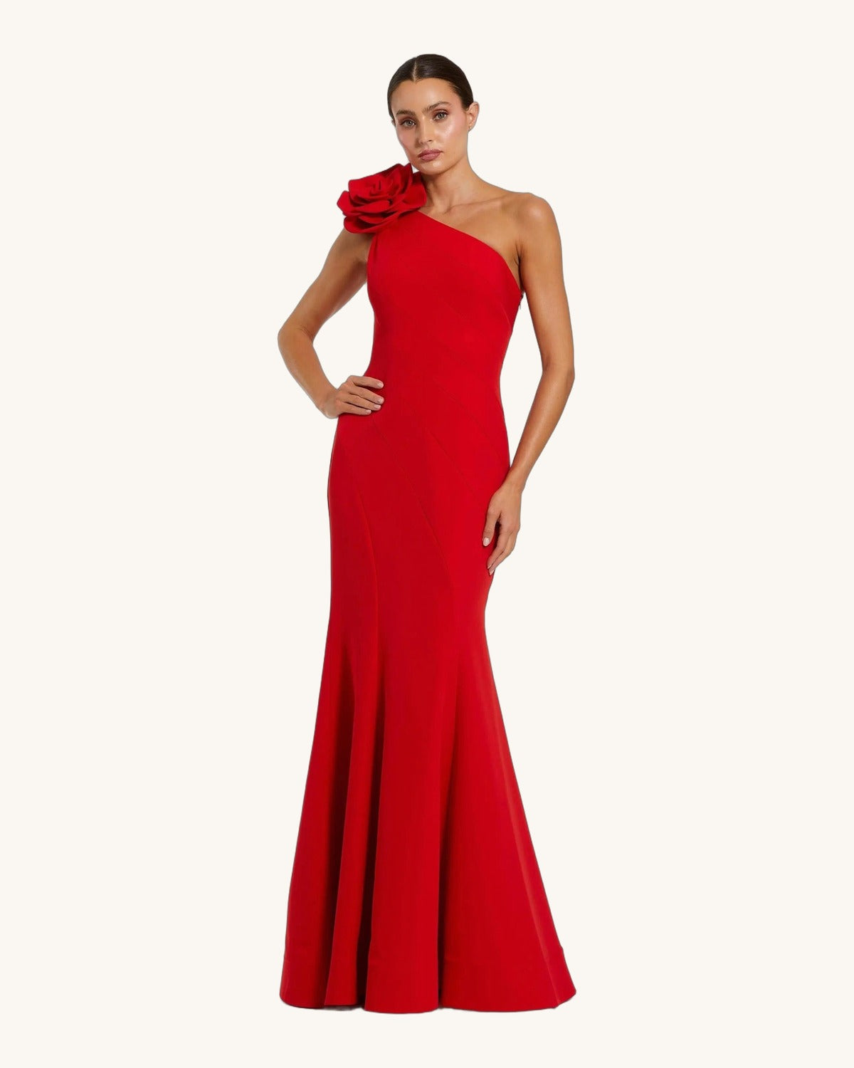 Macduggal Noelia — Rojo - Vestido de Noche - Sposa Mia Chihuahua