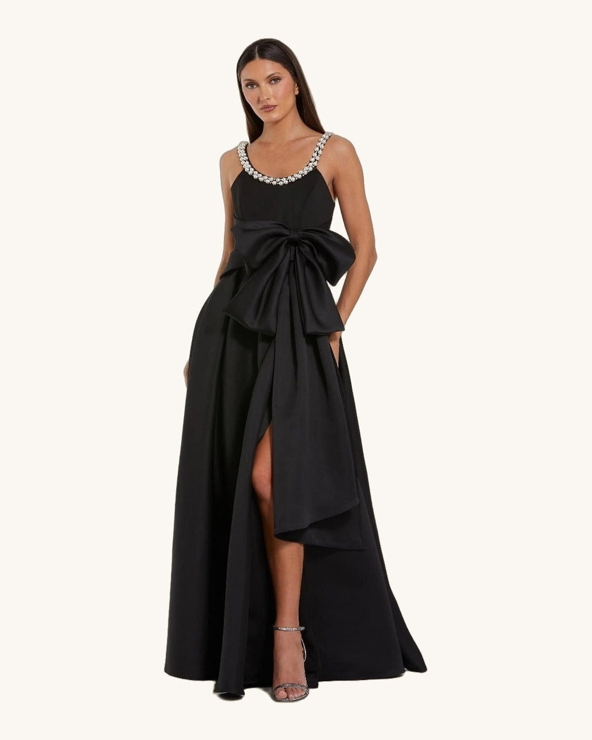 Macduggal Olivia — Black - Vestido de Noche - Sposa Mia Chihuahua