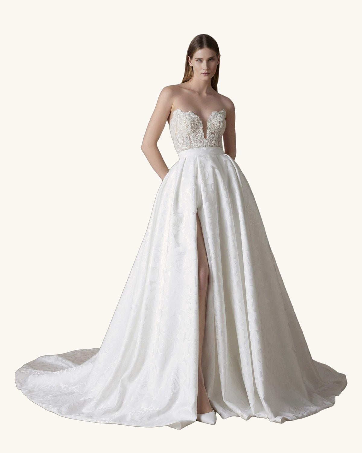 Nicole Milano Marian — Ivory - Vestido de Novia - Sposa Mia Chihuahua