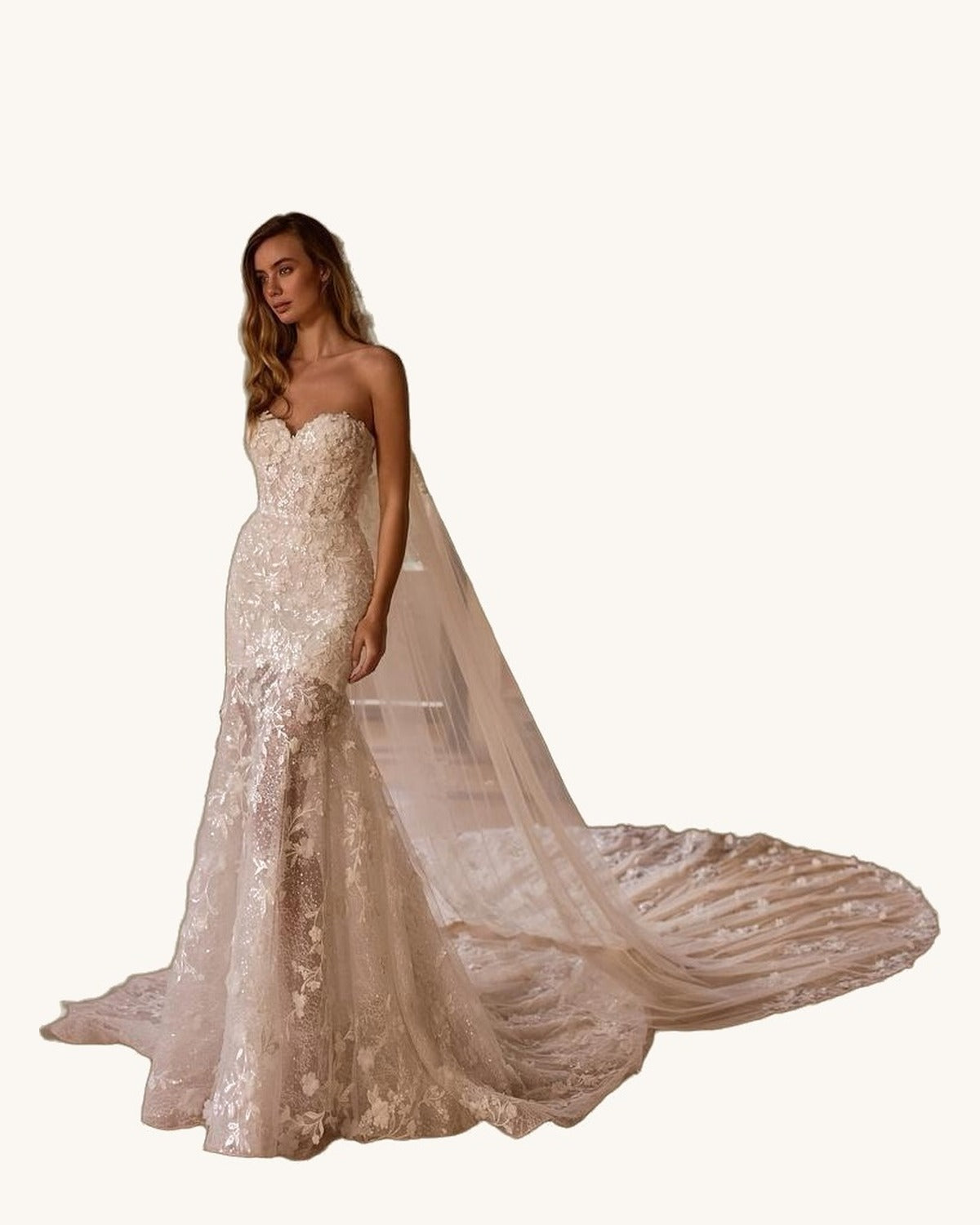 Alberto Palatchi Stefania — Ivory - Vestido de Novia - Sposa Mia Chihuahua