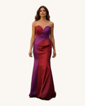 Saborama Aurora — Rojo/Rosa - Vestido de Noche - Sposa Mia Chihuahua