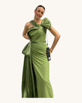 Saborama Elena — Verde olivo - Vestido de Noche - Sposa Mia Chihuahua