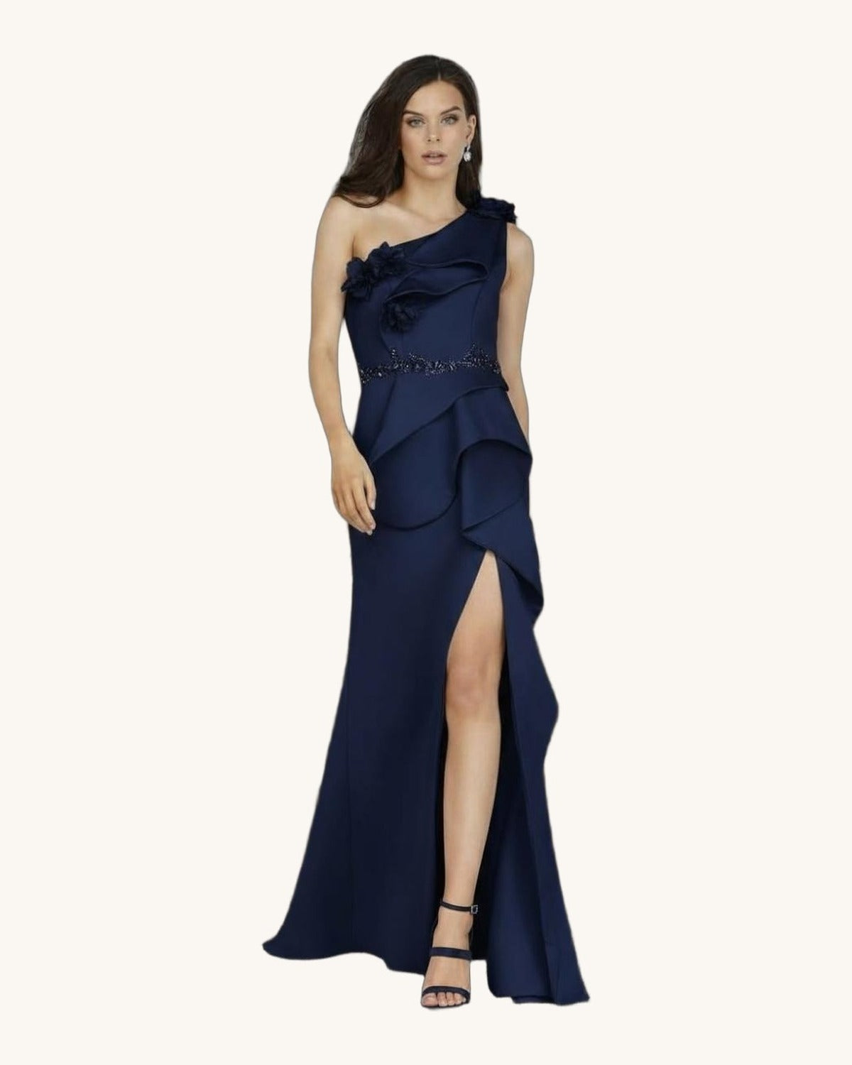 Terani Lucia — Azul marino - Vestido de Noche - Sposa Mia Chihuahua