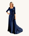 Terani Mariana — Azul marino - Vestido de Noche - Sposa Mia Chihuahua