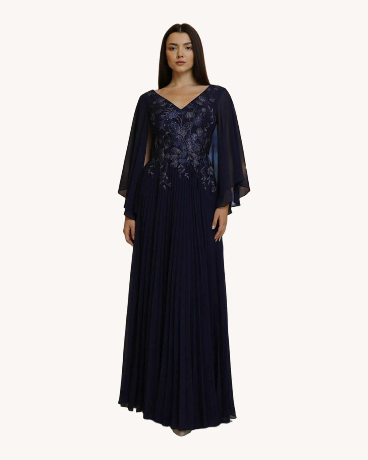 Terani Mariana — Navy - Vestido de Noche - Sposa Mia Chihuahua