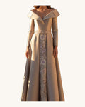 Terani Elena — Taupe - Vestido de Noche - Sposa Mia Chihuahua