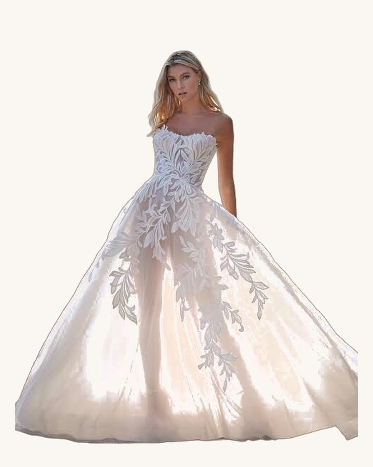 Pronovias Eliana — Ivory - Vestido de Novia - Sposa Mia Chihuahua