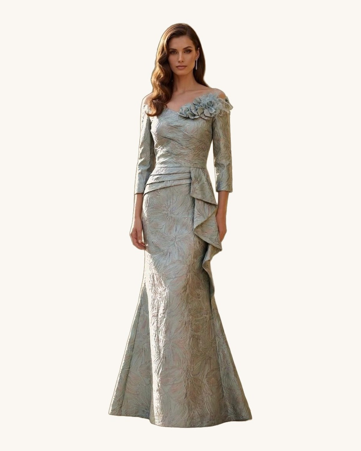 Terani Aurora — Seafoam - Vestido de Noche - Sposa Mia Chihuahua