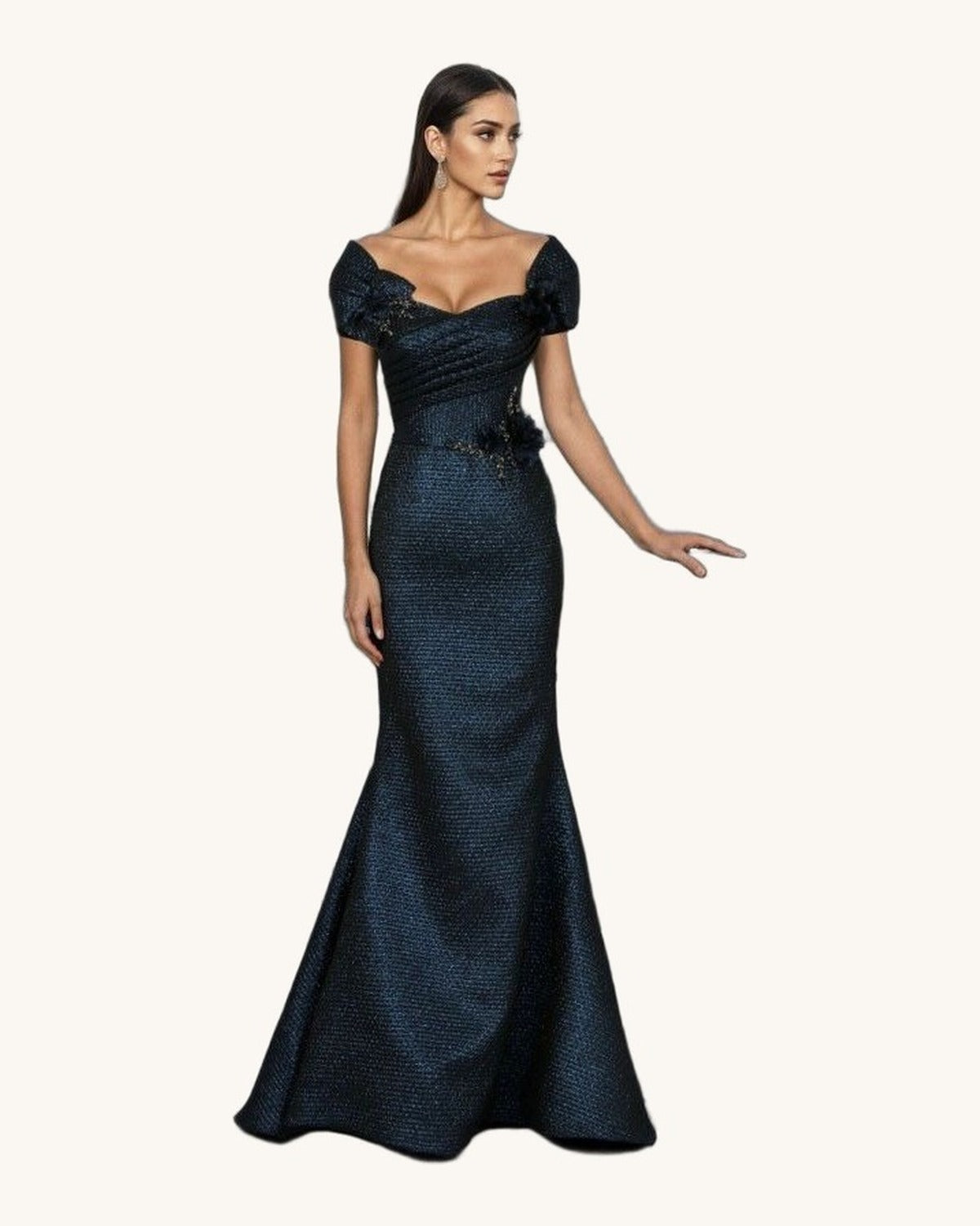 Terani Noelia — Navy - Vestido de Noche - Sposa Mia Chihuahua