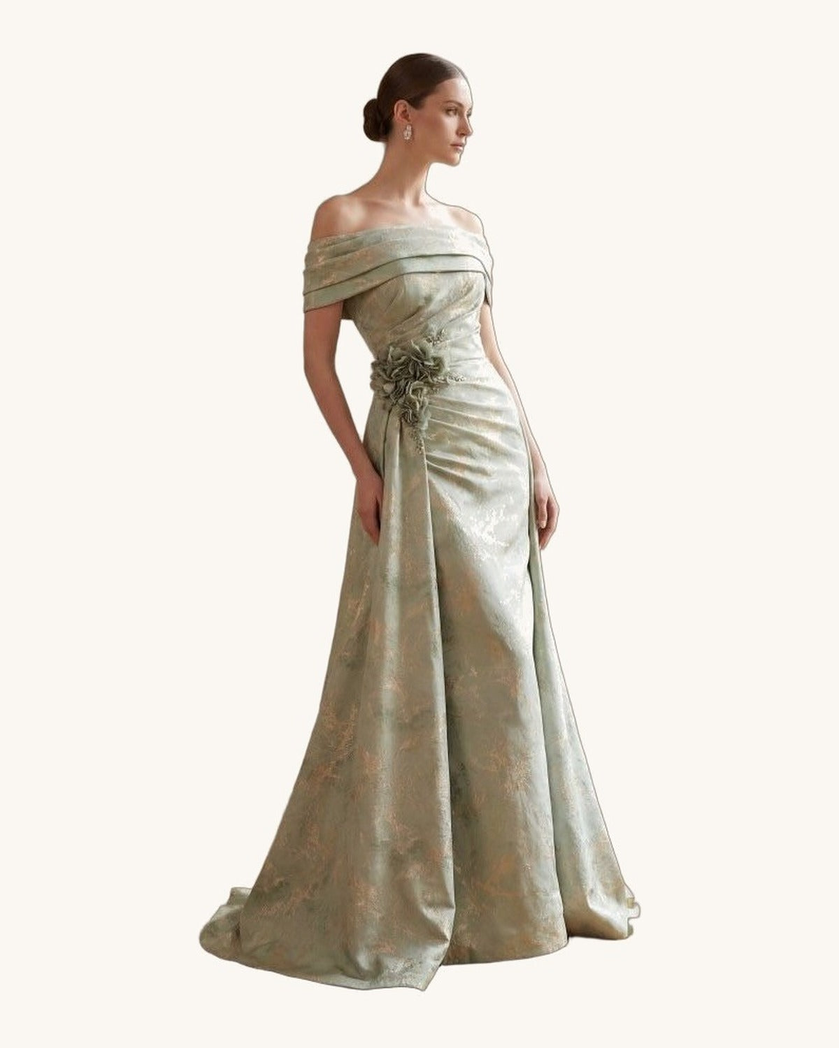 Terani Celeste — Sage - Vestido de Noche - Sposa Mia Chihuahua