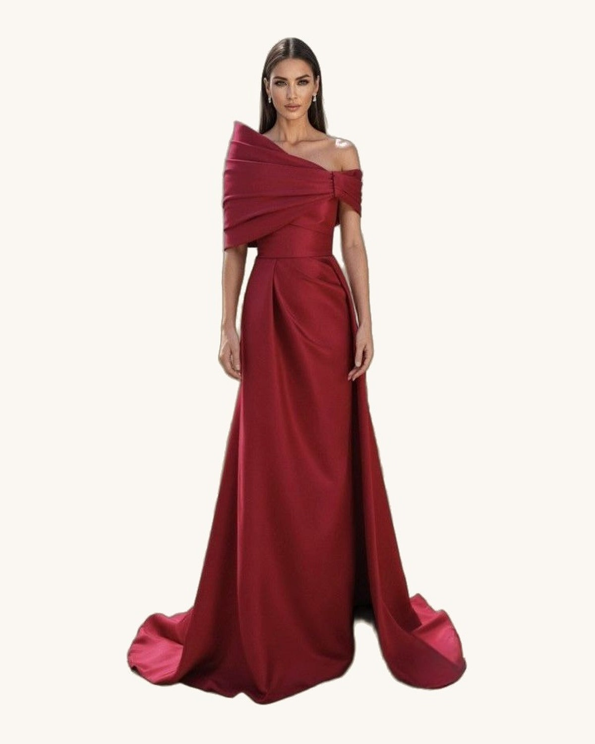 Terani Elena — Vino - Vestido de Noche - Sposa Mia Chihuahua