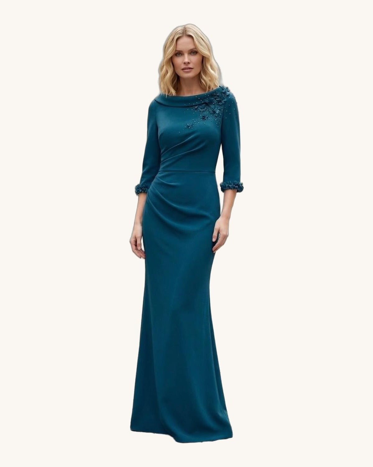 Terani Paloma — Navy - Vestido de Noche - Sposa Mia Chihuahua