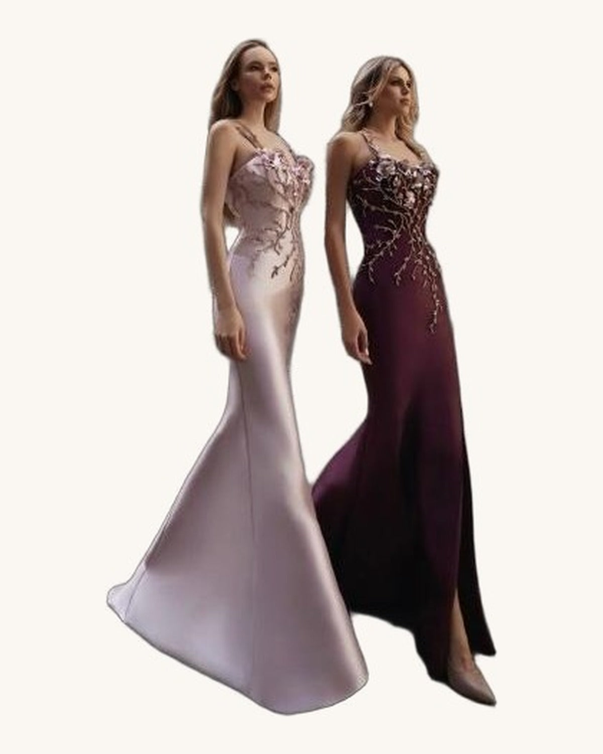 Terani Celeste — Burgundi - Vestido de Noche - Sposa Mia Chihuahua