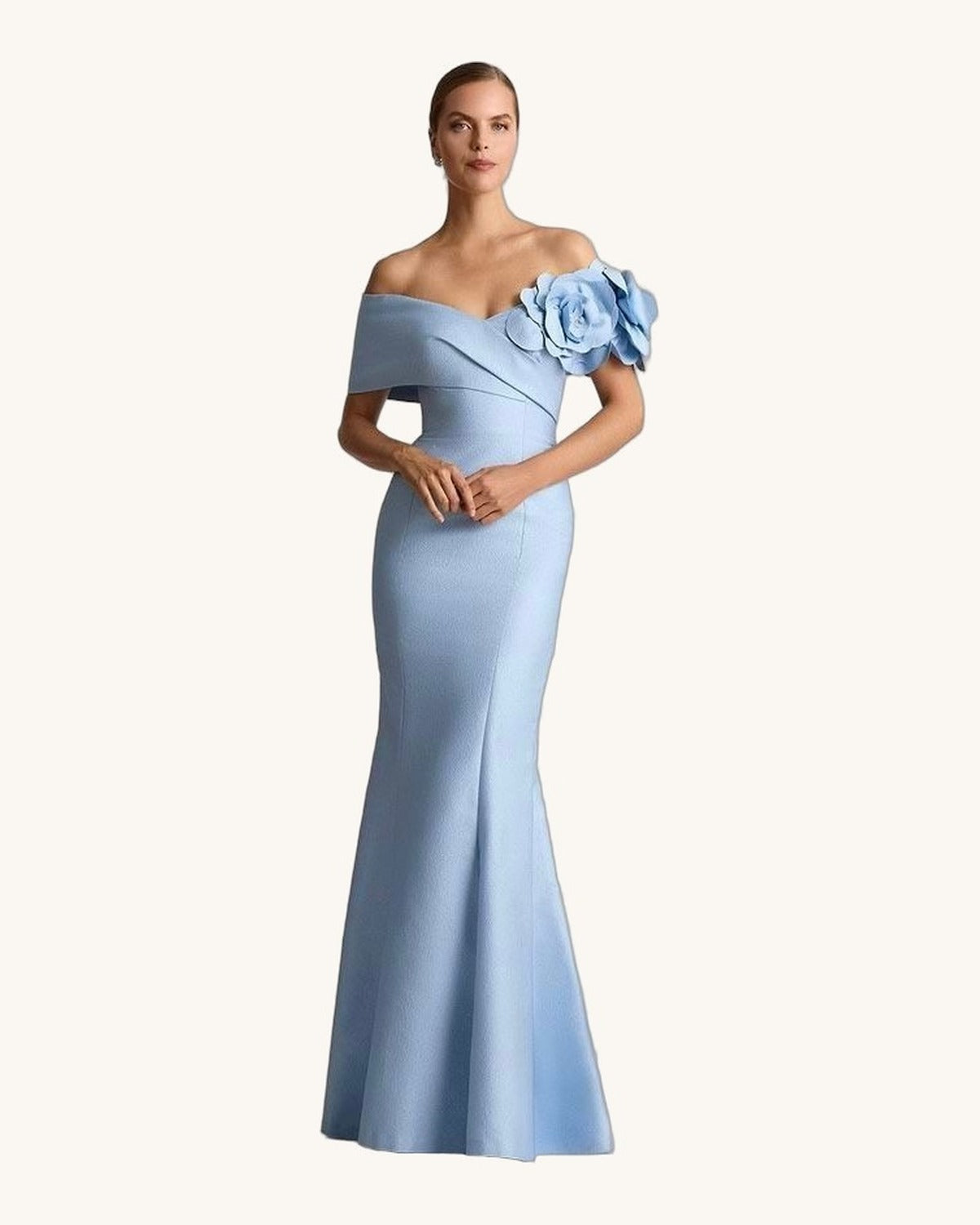 Teri Jon Helena — Baby blue - Vestido de Noche - Sposa Mia Chihuahua