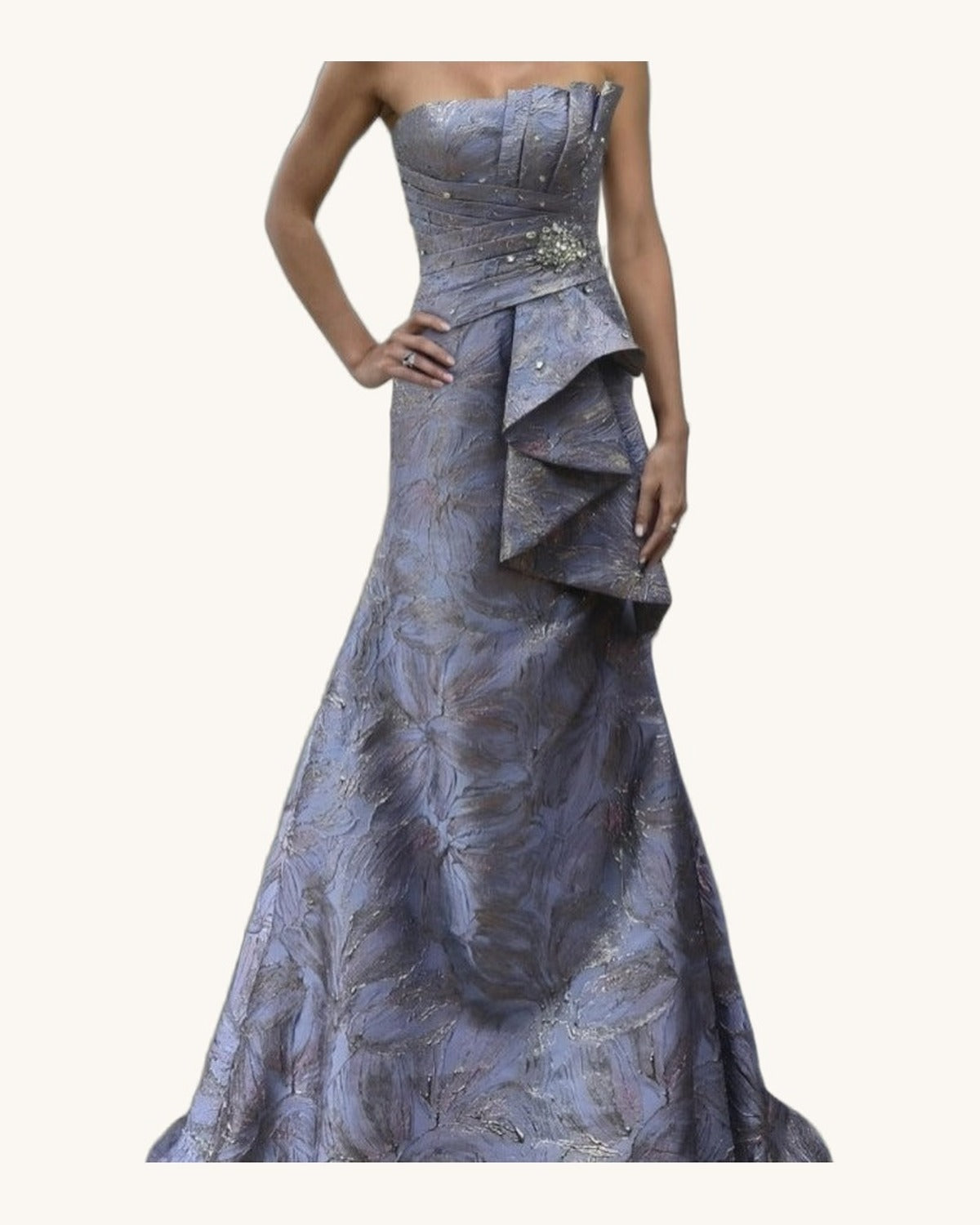 Terani Bianca — Seafoam - Vestido de Noche - Sposa Mia Chihuahua