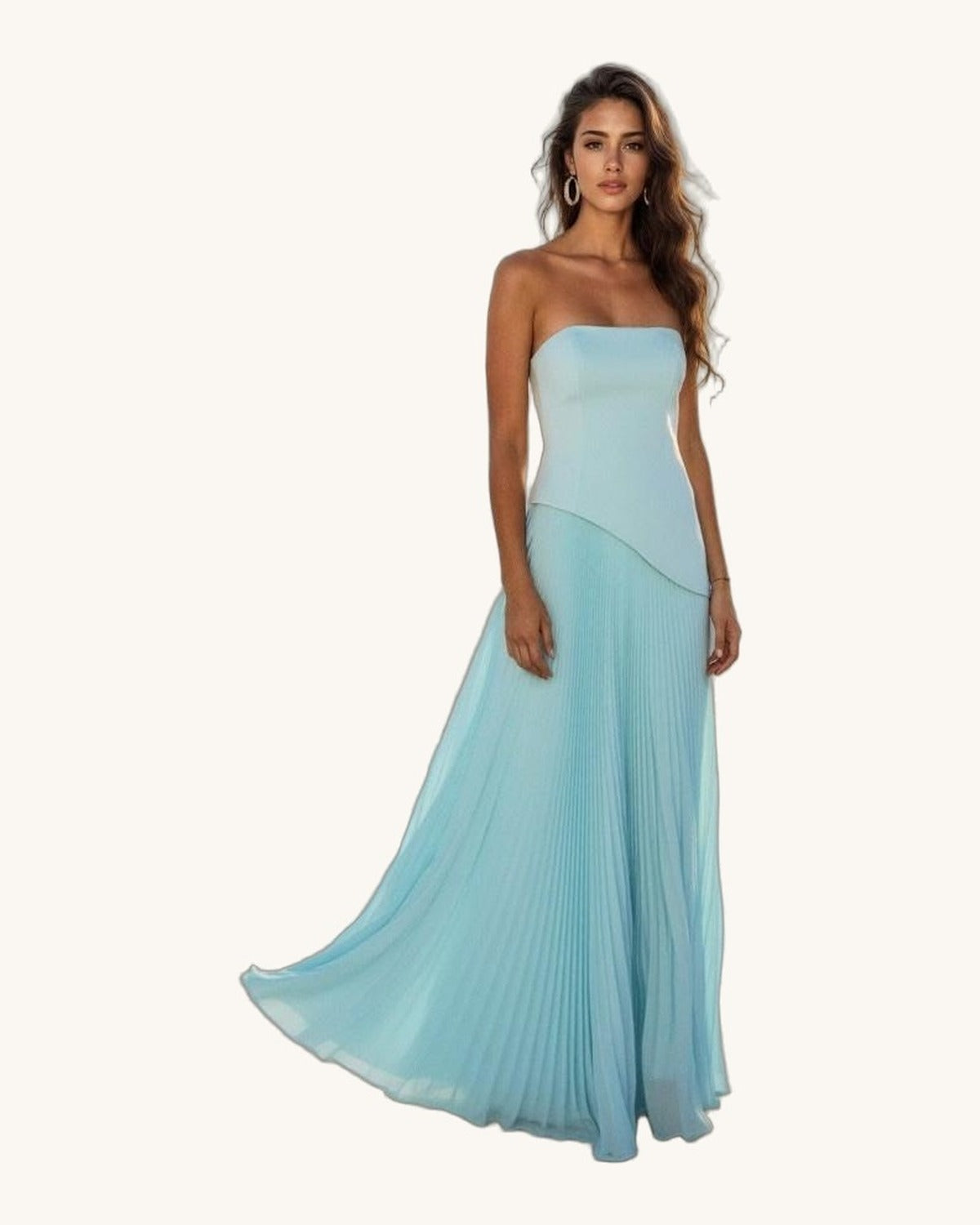 Terani Isabella — Baby blue - Vestido de Noche - Sposa Mia Chihuahua